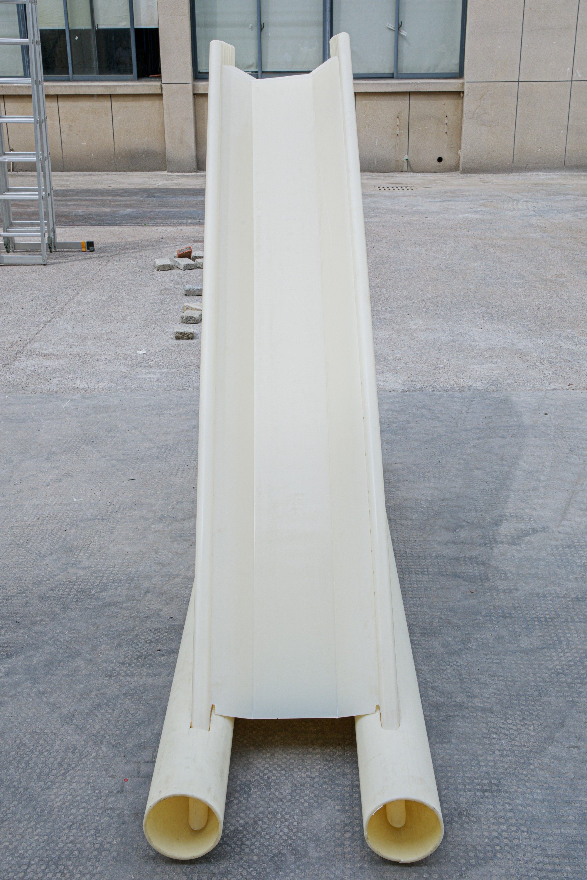 同向流收集水斜板装置